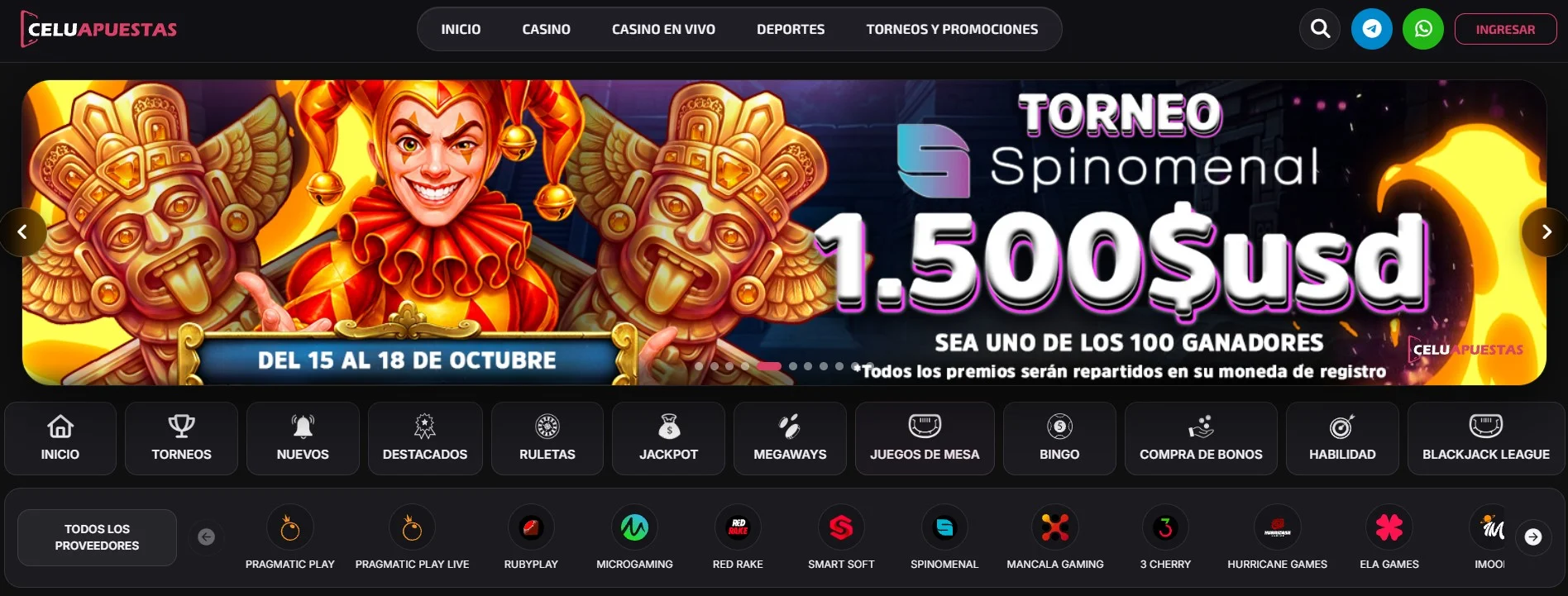 Celuapuestas online casino